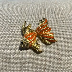 Vintage Camrose & Kross  Goldfish Pin